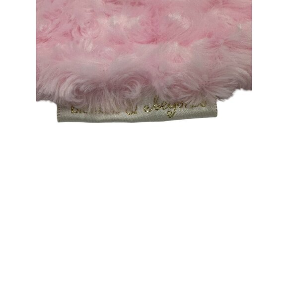 Blankets and Beyond Pink Dog Lovey Swirled Soother Security Blanket‎ Soft Cuddly - Picture 3 of 9
